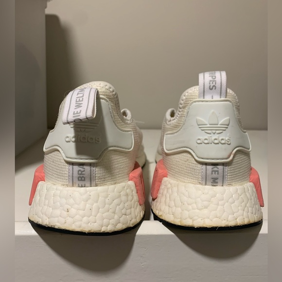 Lightly worn Adidas NMD R1 sneakers in White Rose, size 11 women’s - Picture 4 of 4